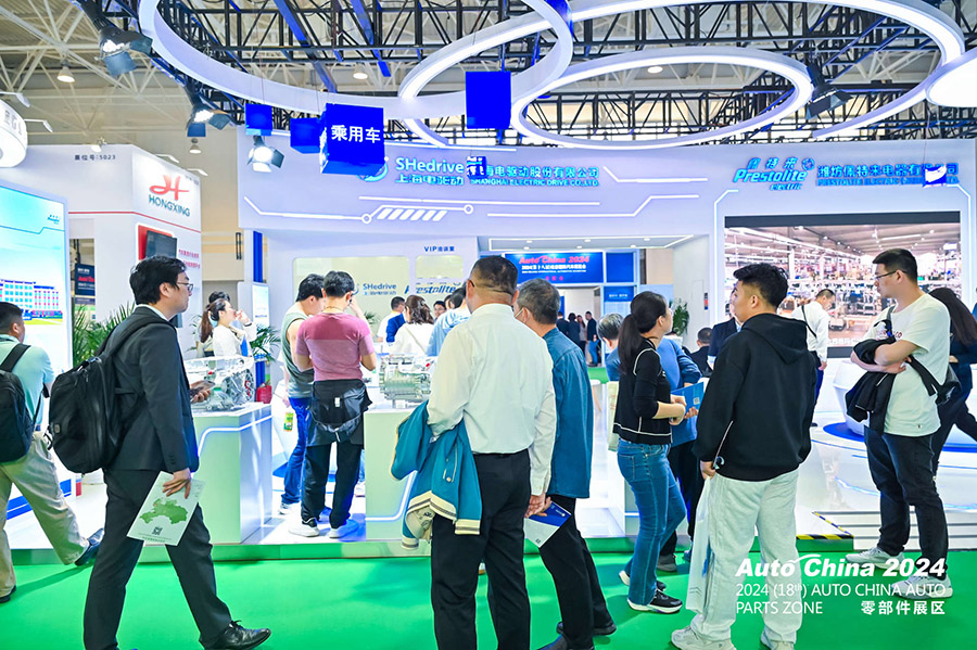 北京汽车展览会现场照片